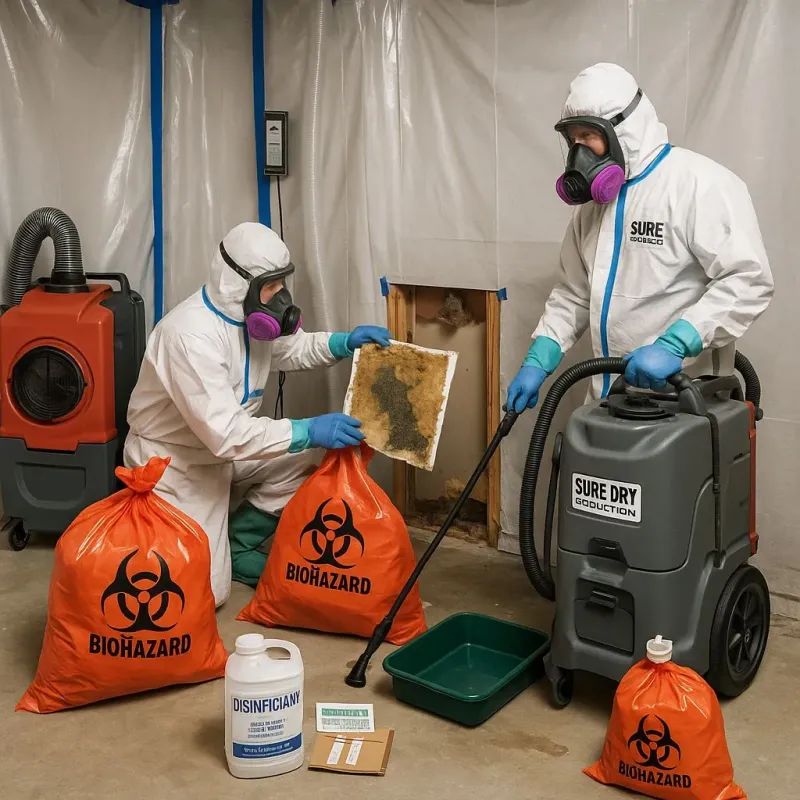 Contaminated Water Handling Protocols process in Lake Mills, IA