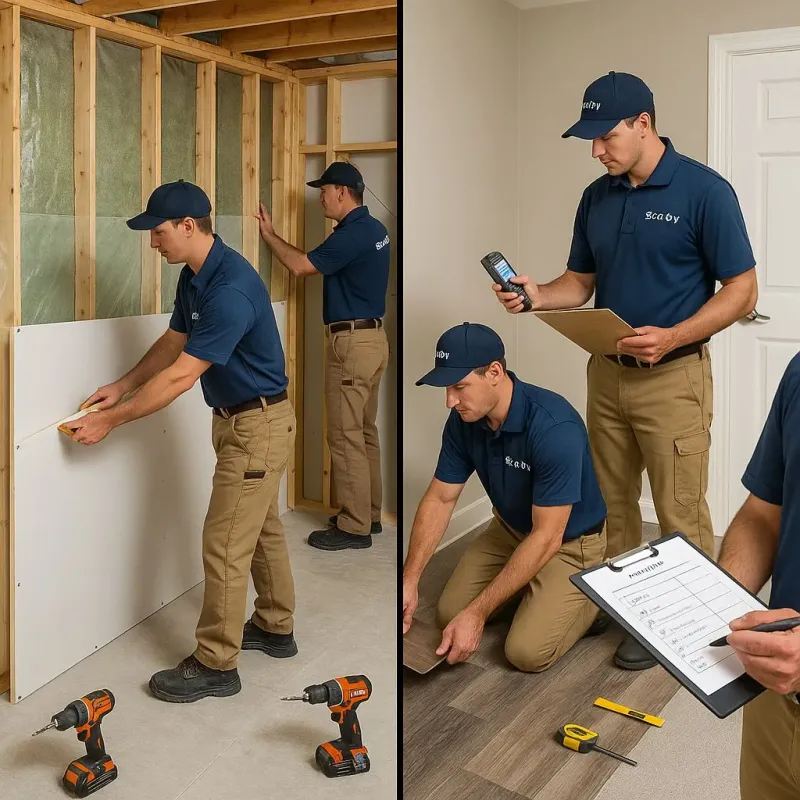 Repairs and Reconstruction process in Lake Mills, IA